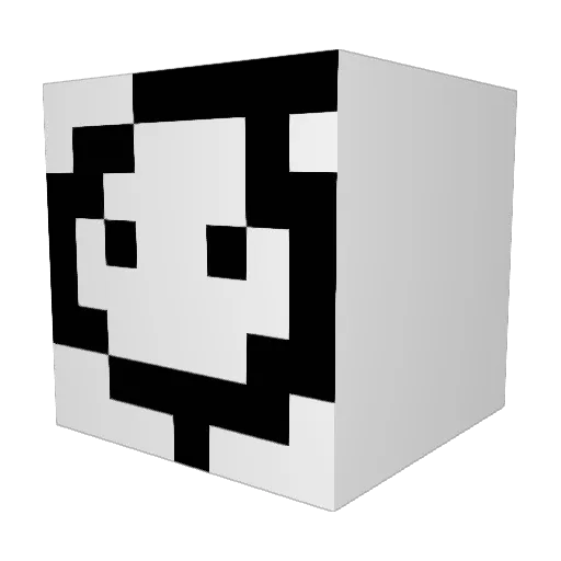 EPIC_EPIC_EPIC Minecraft avatar head, 3D render