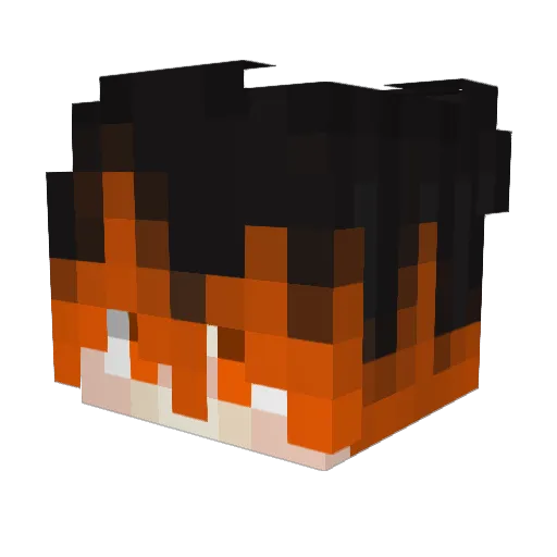 EPICall_cz_ Minecraft avatar head, 3D render
