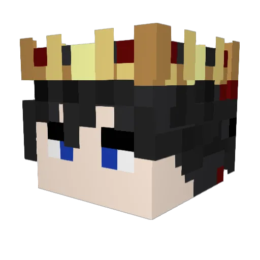 EP_Silens_qwp Minecraft avatar head, 3D render