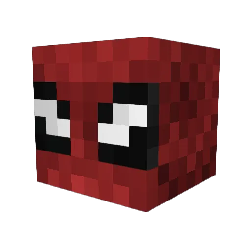 ER2101 Minecraft avatar head, 3D render