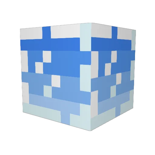 ERB02 Minecraft avatar head, 3D render