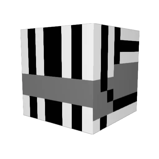 EREEEEN Minecraft avatar head, 3D render