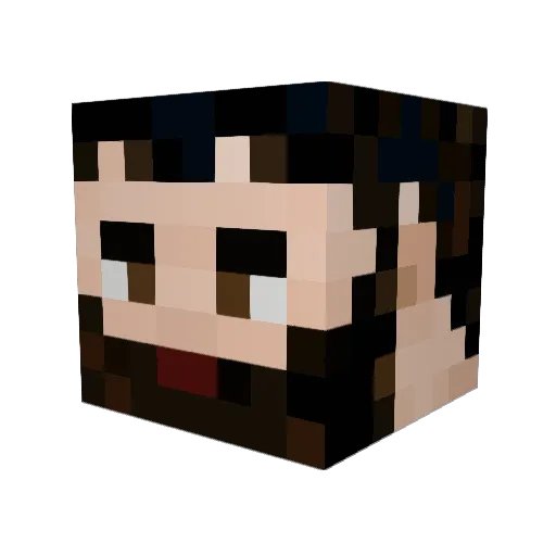 ERIKtheGREAT333 Minecraft avatar head, 3D render