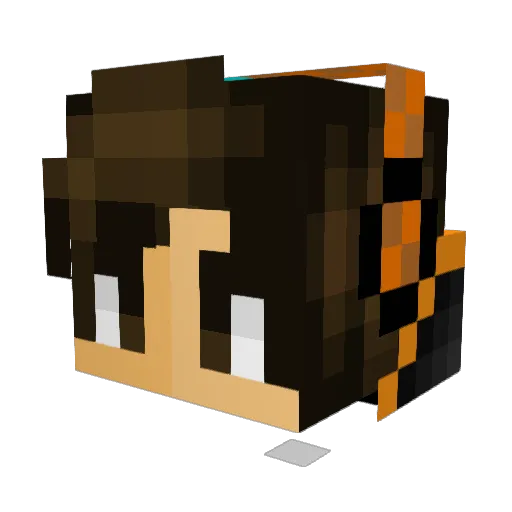 ERVIN311 Minecraft avatar head, 3D render