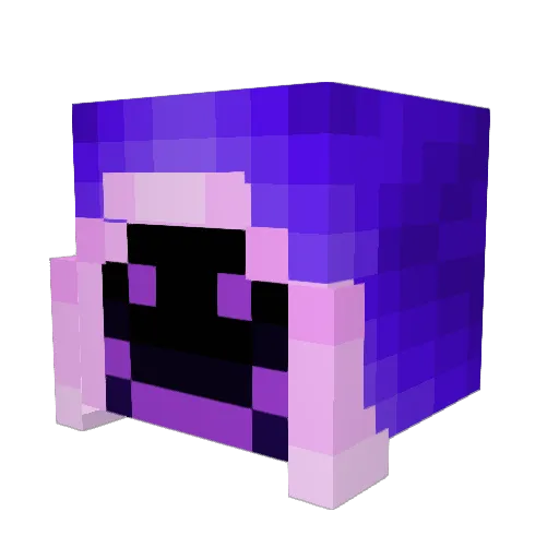 ERVIX Minecraft avatar head, 3D render