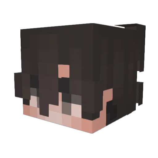 ERZOR_ Minecraft avatar head, 3D render