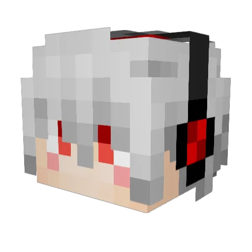 ERos1on_ Minecraft avatar head, 3D render