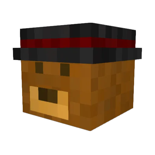ES5_MC Minecraft avatar head, 3D render