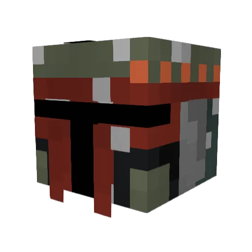 ESB_Steph Minecraft avatar head, 3D render