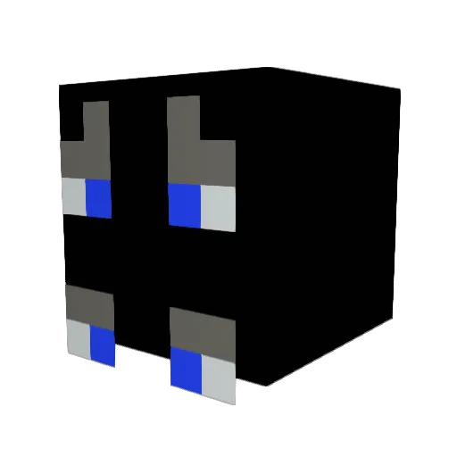 ESPIDEV_ Minecraft avatar head, 3D render