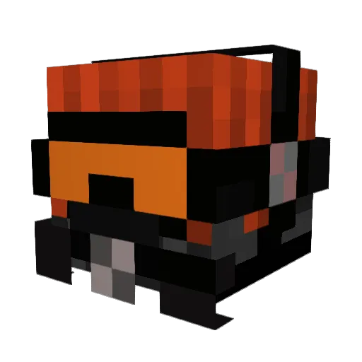 ESSYN Minecraft avatar head, 3D render