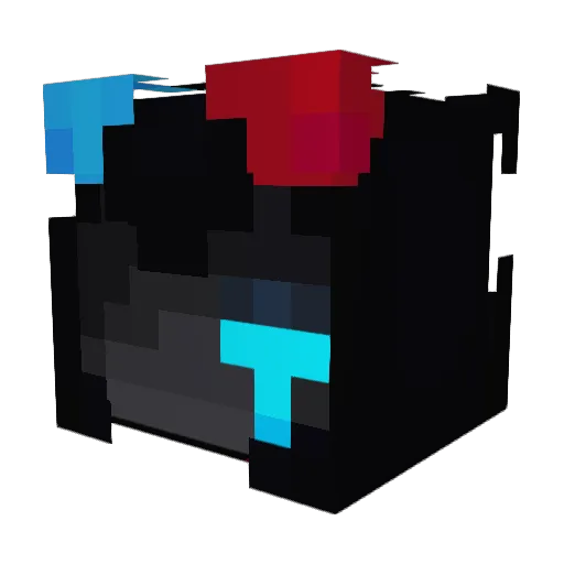 ESY3333 Minecraft avatar head, 3D render
