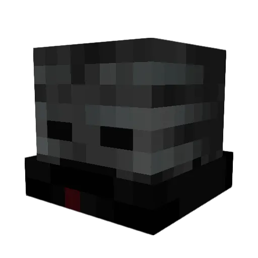ESgameur Minecraft avatar head, 3D render