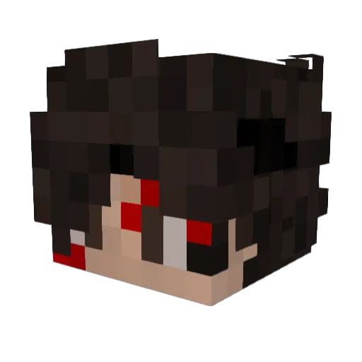 ESpinelli Minecraft avatar head, 3D render