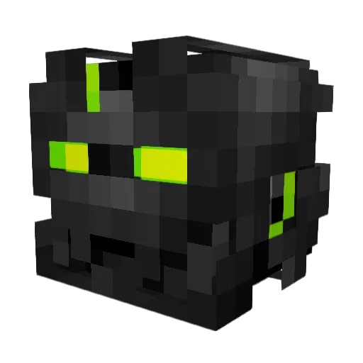 ETC404 Minecraft avatar head, 3D render
