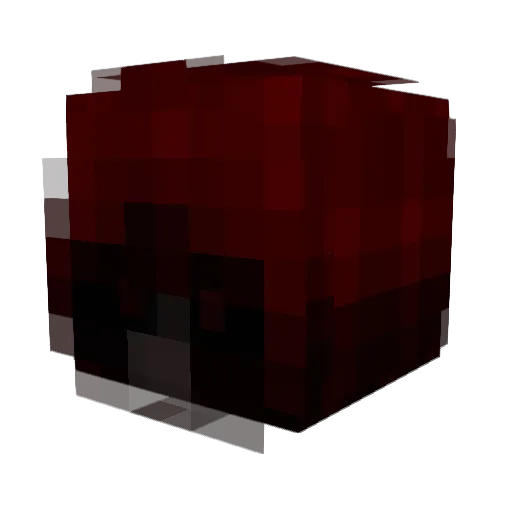 ETEKIX Minecraft avatar head, 3D render