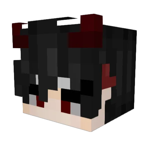 ETHEREAL1124 Minecraft avatar head, 3D render