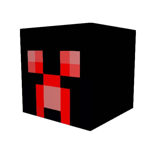 ET_Bigfoot Minecraft avatar head, 3D render
