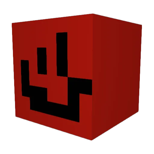 ETbear38 Minecraft avatar head, 3D render