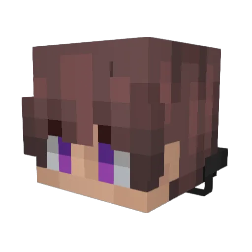 EThunter21 Minecraft avatar head, 3D render