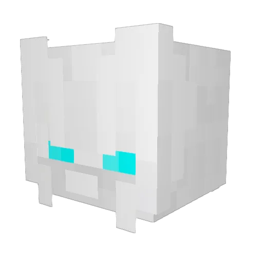 EUHacks Minecraft avatar head, 3D render