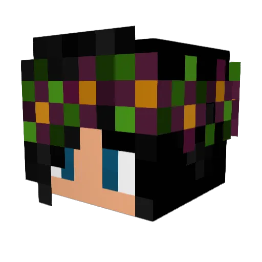 EUSinS Minecraft avatar head, 3D render
