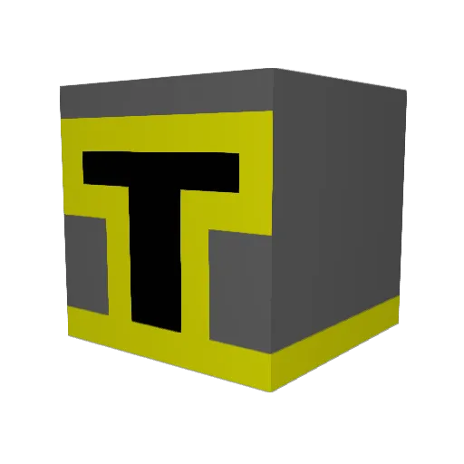 EVERYONE_ELSE Minecraft avatar head, 3D render