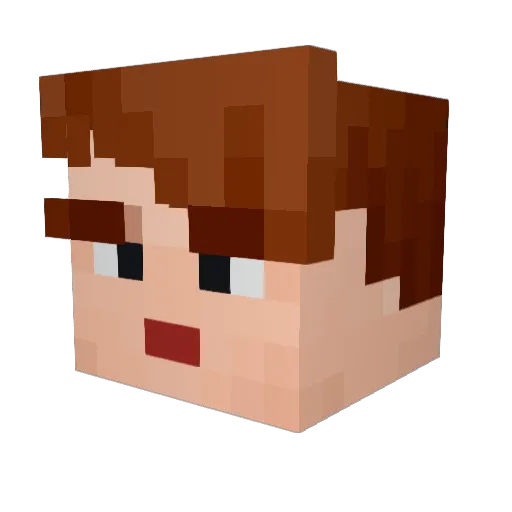 Minecraft-Avatar von EVGENSYPERPRO: Kopf als 3D-Render