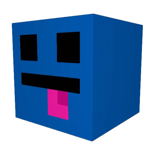 EXEDROOPLY Minecraft avatar head, 3D render