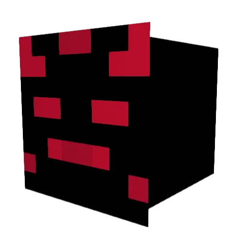 EXGOD5819 Minecraft avatar head, 3D render