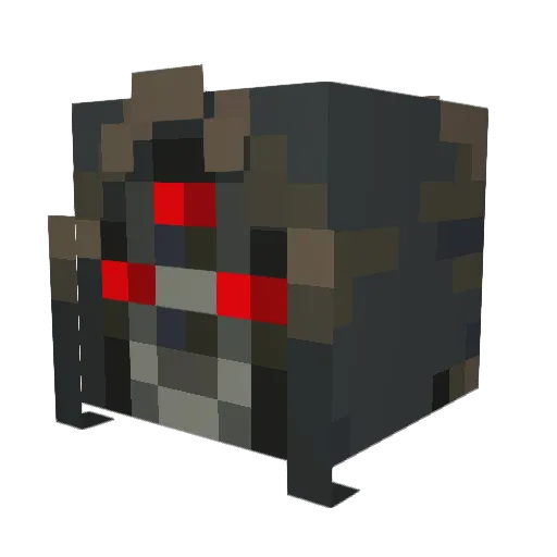 EXotic_BUtters90 Minecraft avatar head, 3D render