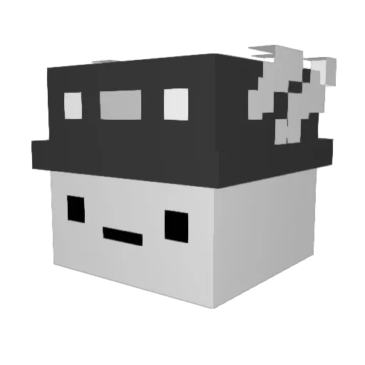 EYAD79 Minecraft avatar head, 3D render