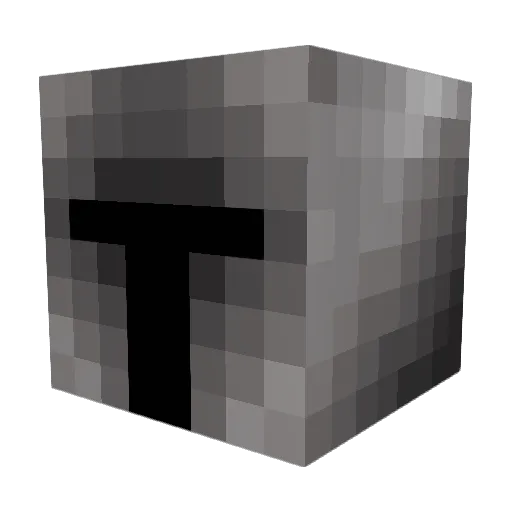 EYESTREEM Minecraft avatar head, 3D render