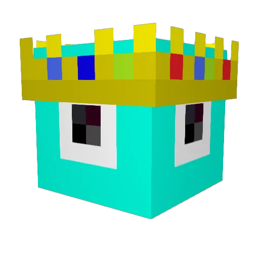EYEron_Man Minecraft avatar head, 3D render