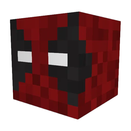EZBRODSEZ Minecraft avatar head, 3D render