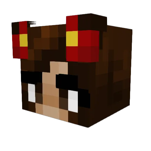 EZPZlemonsquEEZ_ Minecraft avatar head, 3D render