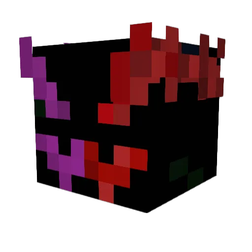 EZQuant Minecraft avatar head, 3D render