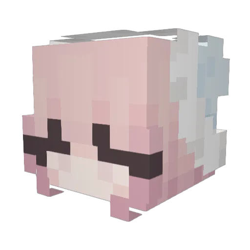 EZ_Gamez_XZ Minecraft avatar head, 3D render