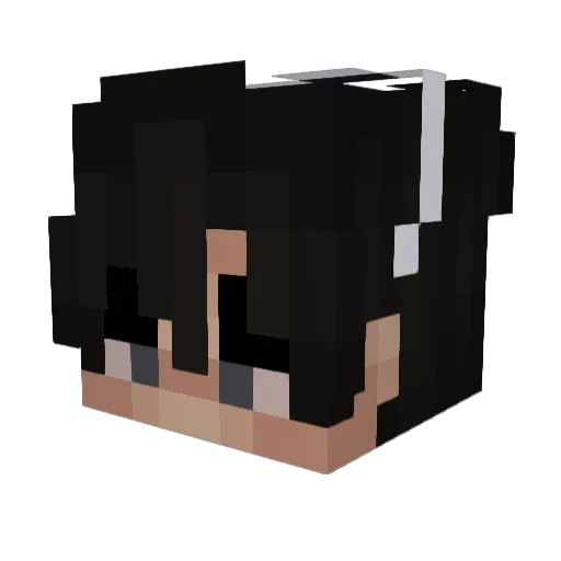 EZ_Juice Minecraft avatar head, 3D render