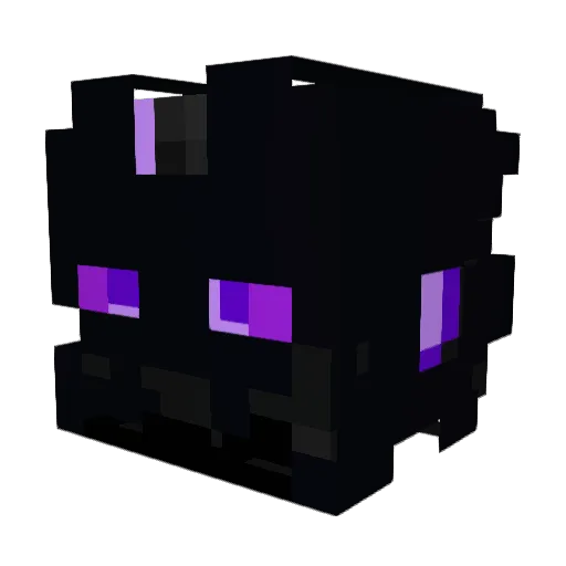 E_Dragon20 Minecraft avatar head, 3D render