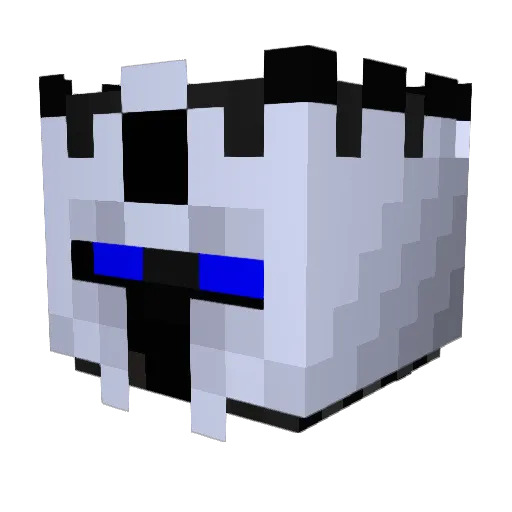 E_Lelo27 Minecraft avatar head, 3D render