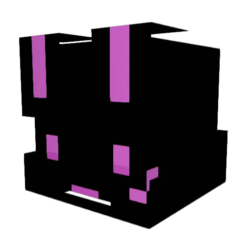 E_NAY_ Minecraft avatar head, 3D render