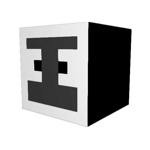 E_Xplosive Minecraft avatar head, 3D render