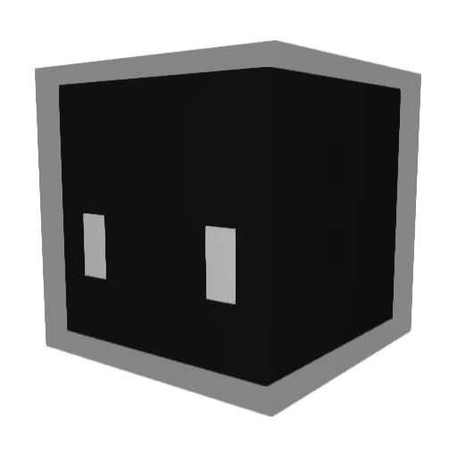 Eacchimaru Minecraft avatar head, 3D render