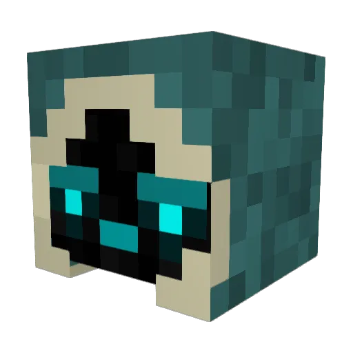 EacsAdder Minecraft avatar head, 3D render