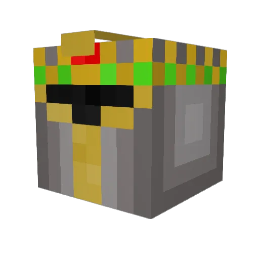 Eadlemonster Minecraft avatar head, 3D render