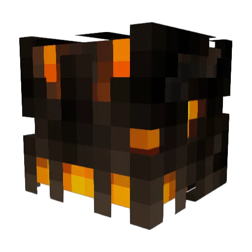 Eaflibit Minecraft avatar head, 3D render