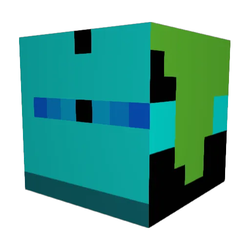 EagleBiohazard Minecraft avatar head, 3D render
