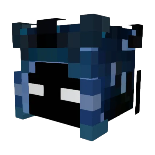 EagleD19 Minecraft avatar head, 3D render