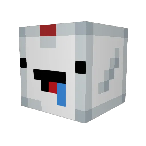 EagleEye9000 Minecraft avatar head, 3D render